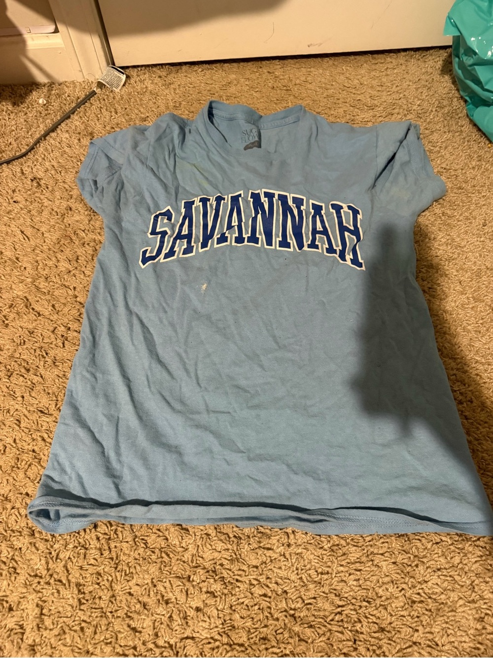 Rainbow Light Blue 'Savannah' Short Sleeve Tee